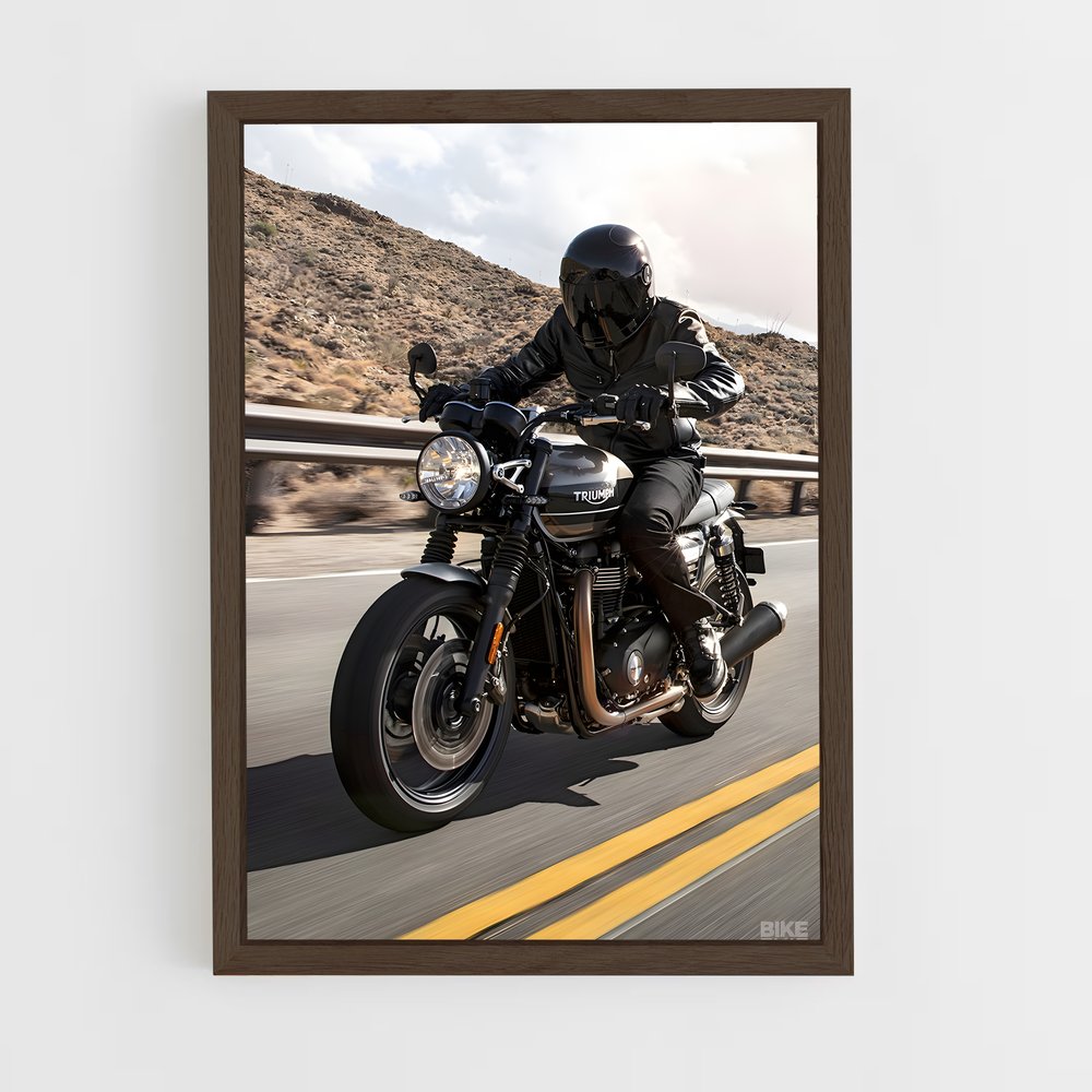 Poster Speed Twin Éclatant – affiche Triumph (vue 5)